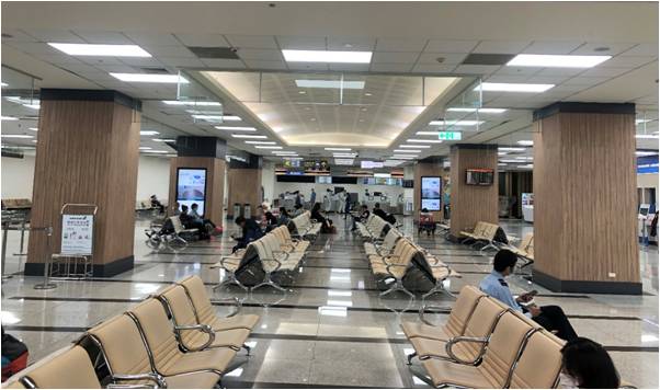 松山機場  國內線旅客大廳